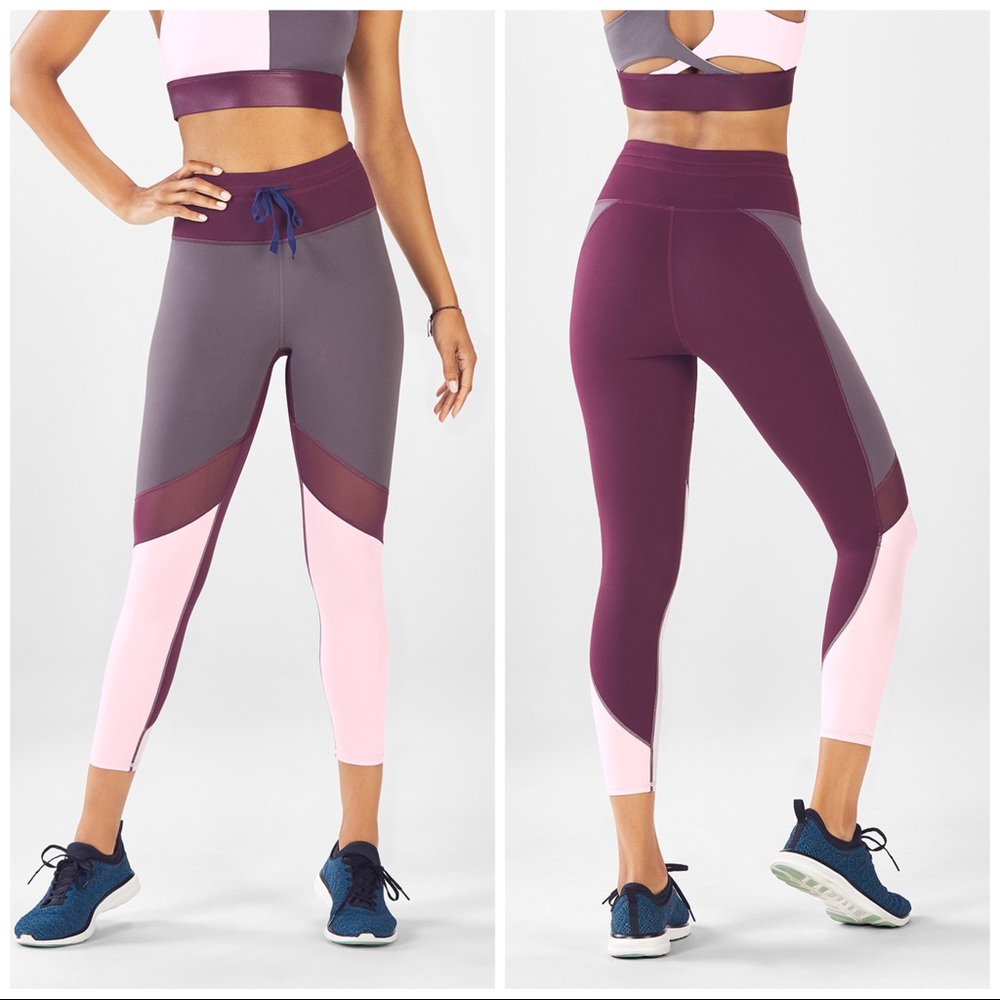 Fabletics High-Waisted Statement PowerHold 7/8